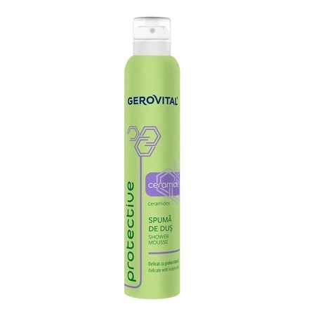 Spumă de dus cu ceramide, 200 ml, Gerovital