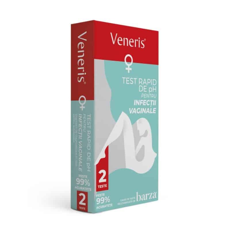 Test de ph pentru infecții vaginale, 2 teste, veneris