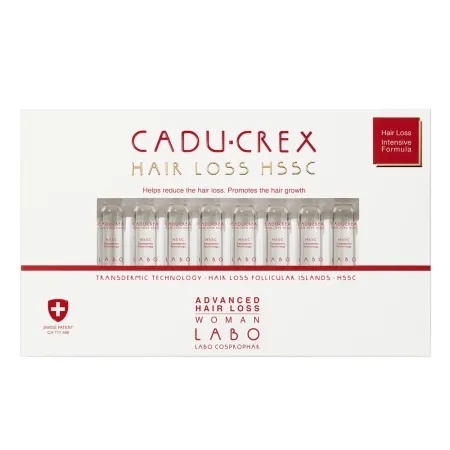 Tratament impotriva caderii avansate a parului pentru femei, 20 fiole, Cadu-Crex