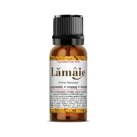 Ulei esențial de lămâie, 10 ml, Steaua Divină