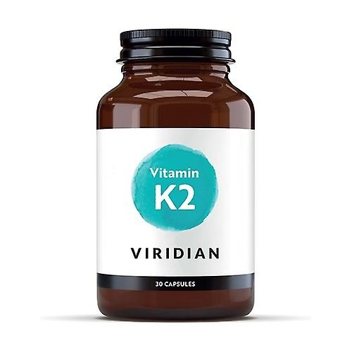 Viridian Vitamina K2 50 mcg (MK-7 din natto), 30 capsule vegane