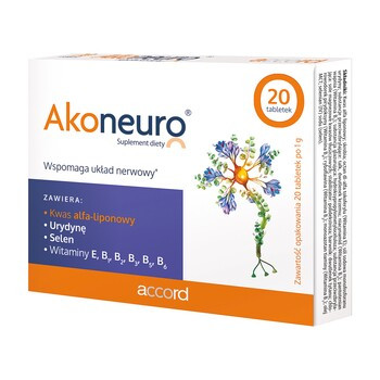 Akoneuro, 20 comprimate fimate, accord