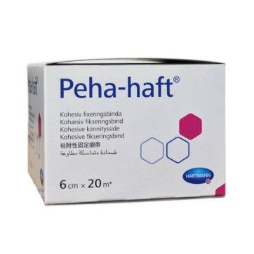 Bandaj autoadeziv hartmann peha-haft, 6 cm x 20 m