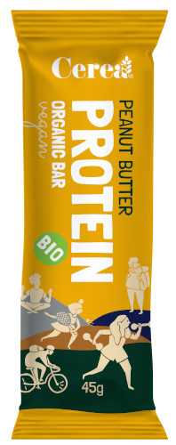 Baton cerea protein unt de arahide 45g