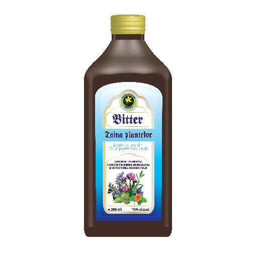 Bitter taina plant fara alc 200ml(hyper)