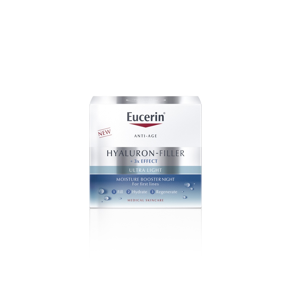 Booster hidratant de noapte Hyaluron-Filler, 30 ml, Eucerin