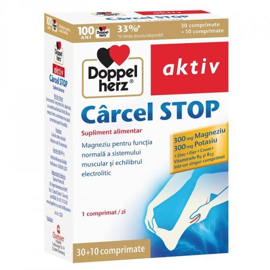 Carcel stop, 30 + 10 comprimate, doppelherz