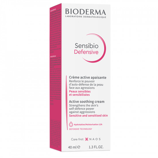 Crema calmanta sensibio defensive, 40 ml, bioderma