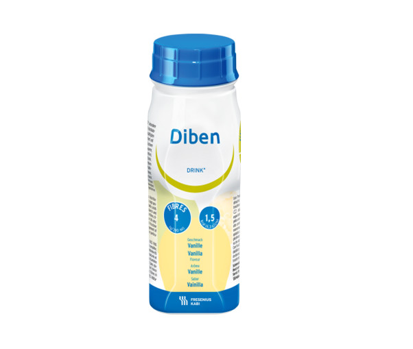 Diben drink vanilie, 4 x 200ml