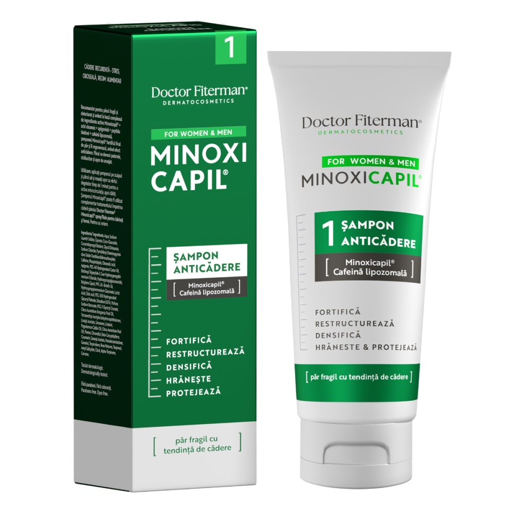 Doctor Fiterman Minoxicapil Șampon Împotriva Căderii Părului, 200 ml