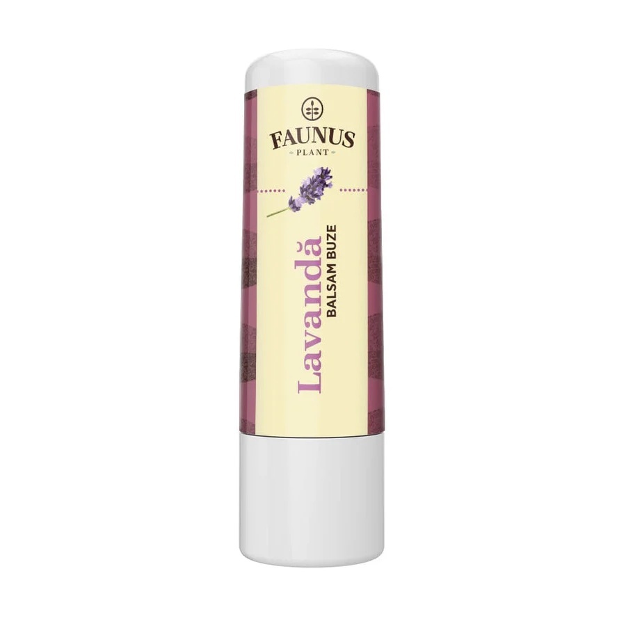 Faunus Balsam de buze cu lavanda, galbenele si vitamina E, 5 ml