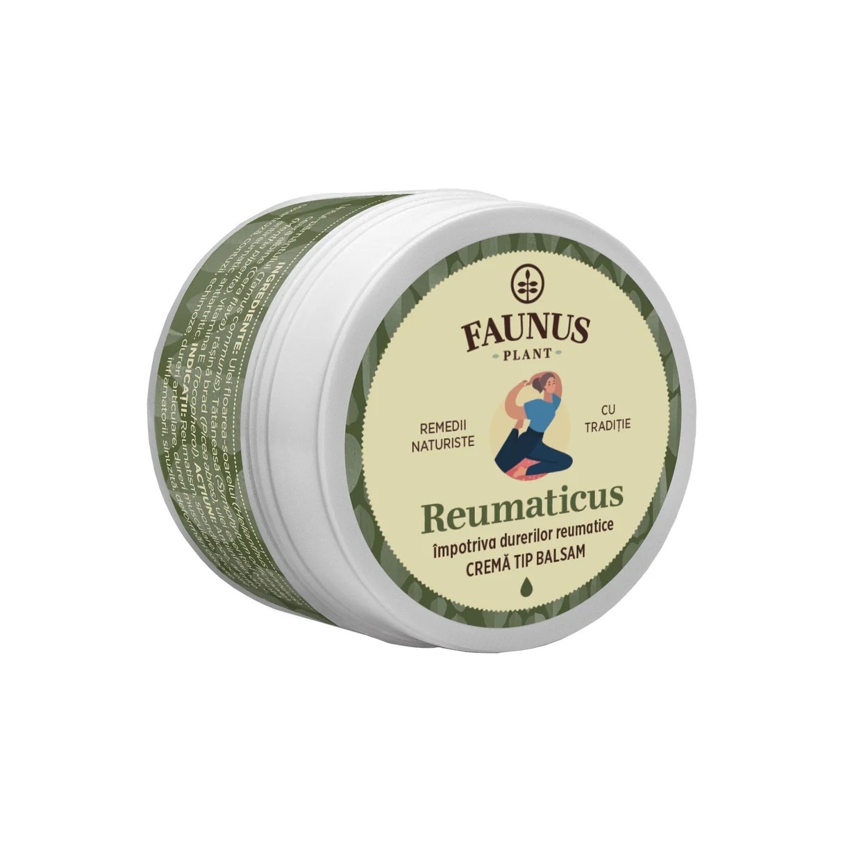 Faunus Reumaticus crema-balsam cu untul-pamantului si tataneasa, 50 ml