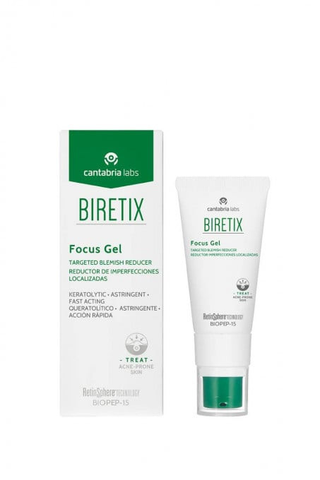 Focus gel biretix, 15 ml, cantabria lab