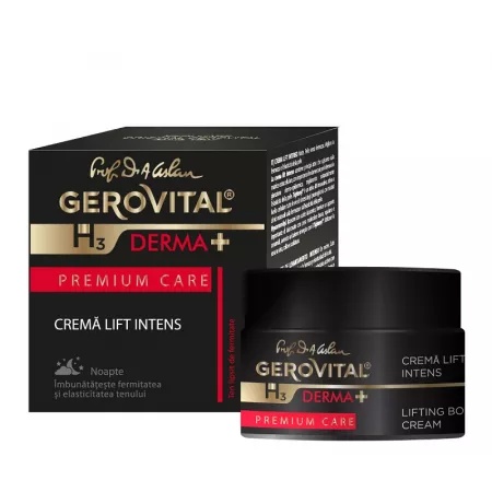 Gerovital H3 Derma+ Premium Care crema lift intens, 50 ml