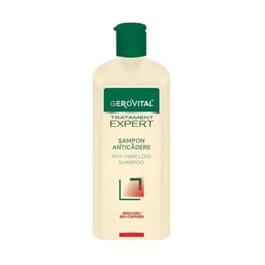 Gerovital Tratament Expert sampon anticadere cu Procapil si Bio-Capigen, 400 ml