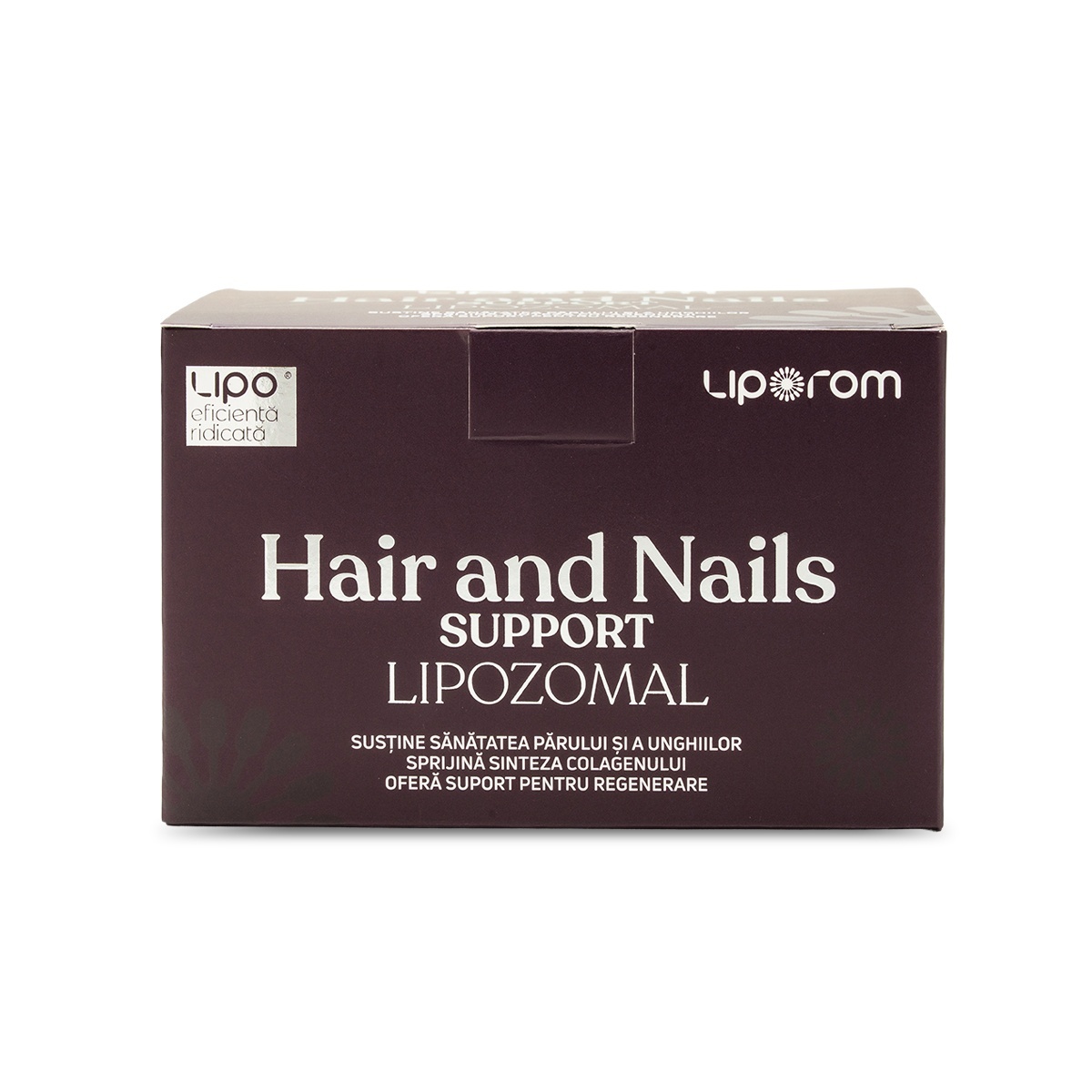 Liporom Hair & Nails Support lipozomal pentru par si unghii, 30 plicuri