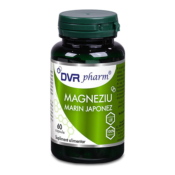 Magneziu marin japonez x60cps (dvrpharm)