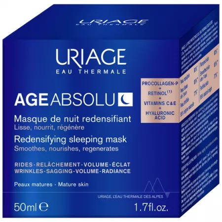 Masca regeneranta pro-colagen age absolu, 50 ml, uriage