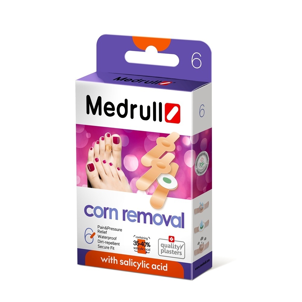 Medrull Corn Removal Plasturi pentru Bătături, 6 bucăți