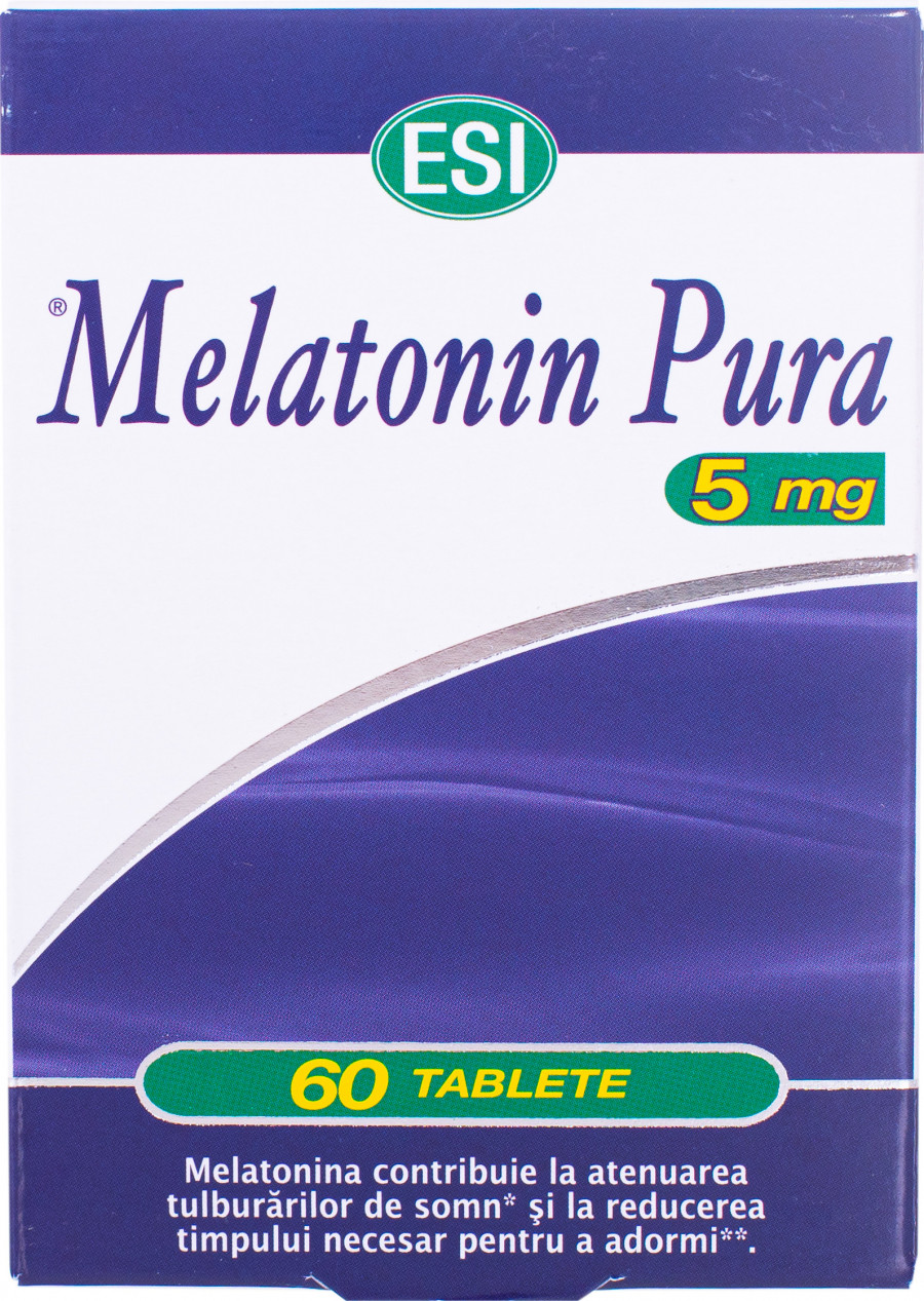Melatonina pura 5mg x 60tb