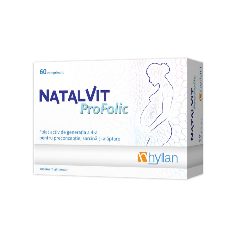 Natalvit profolic, 60 comprimate, hyllan