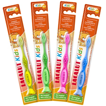 Periuță de dinți pentru copii Kids, +4 ani, 1 buc, diverse modele, Lacalut