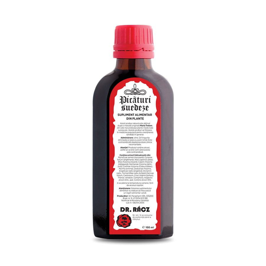 Picaturi suedeze x 100ml (parapharm)