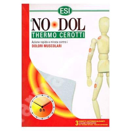 Plasturi termici NoDol, 3 bucăți, EsiSpa