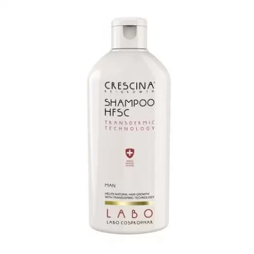 Sampon barbati crescina hfsc transdermic, 200 ml, labo