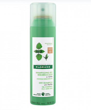 Sampon uscat nuantator cu extract de urzica, 150 ml, Klorane