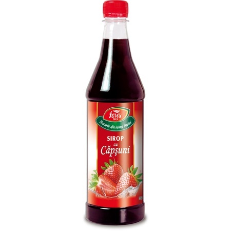 Sirop cu căpșuni, 700 ml, Fares