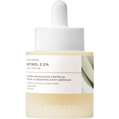 Skin1004 Madagascar Centella Retinol 0.2 Boosting Shot Ampoule, ser cu retinol, 30 ml