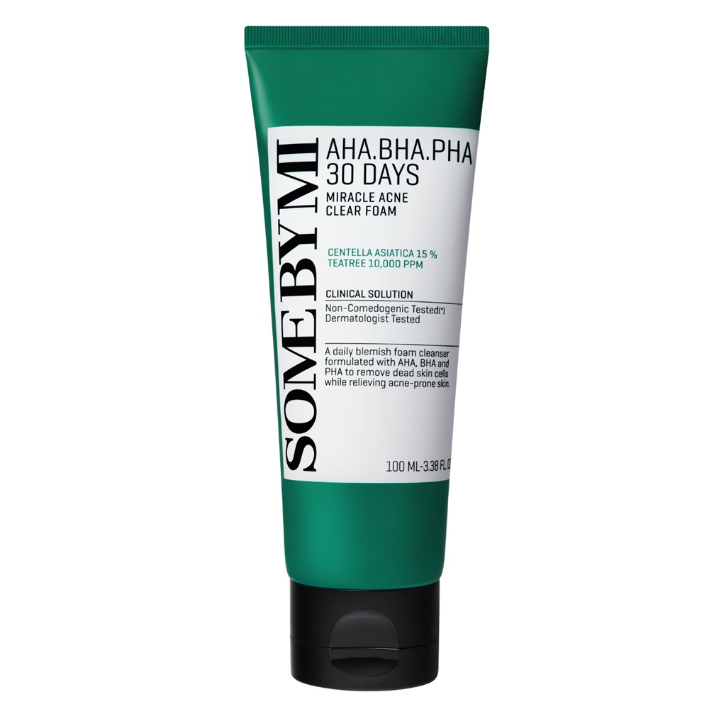 Some By Mi AHA BHA PHA 30 Days Miracle Cleansing Foam spuma de curatare, 100 ml