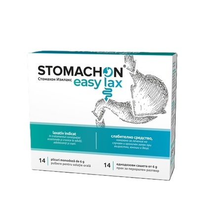 Stomachon Easy Lax, 14 plicuri, NaturPharma