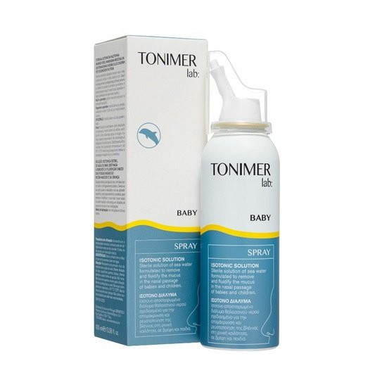 Tonimer Lab Isotonic Baby spray nazal cu apa de mare izotonica pentru bebelusi, 100 ml