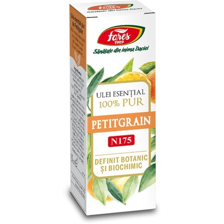 Ulei esențial de Petitgrain N175, 10 ml, Fares