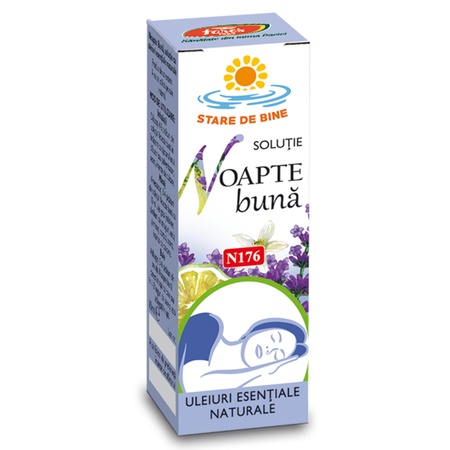 Ulei esențial Noapte Bună, 10 ml, Fares