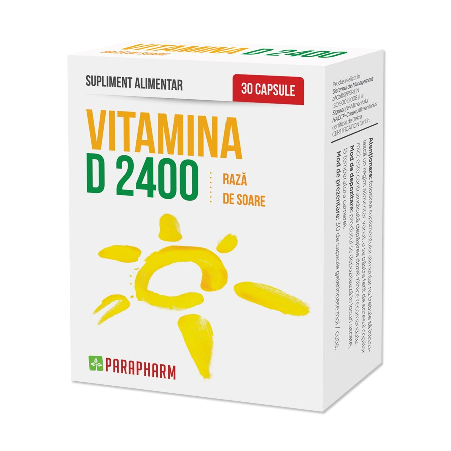 Vitamina d 2400 x 30 cps (parapharm)