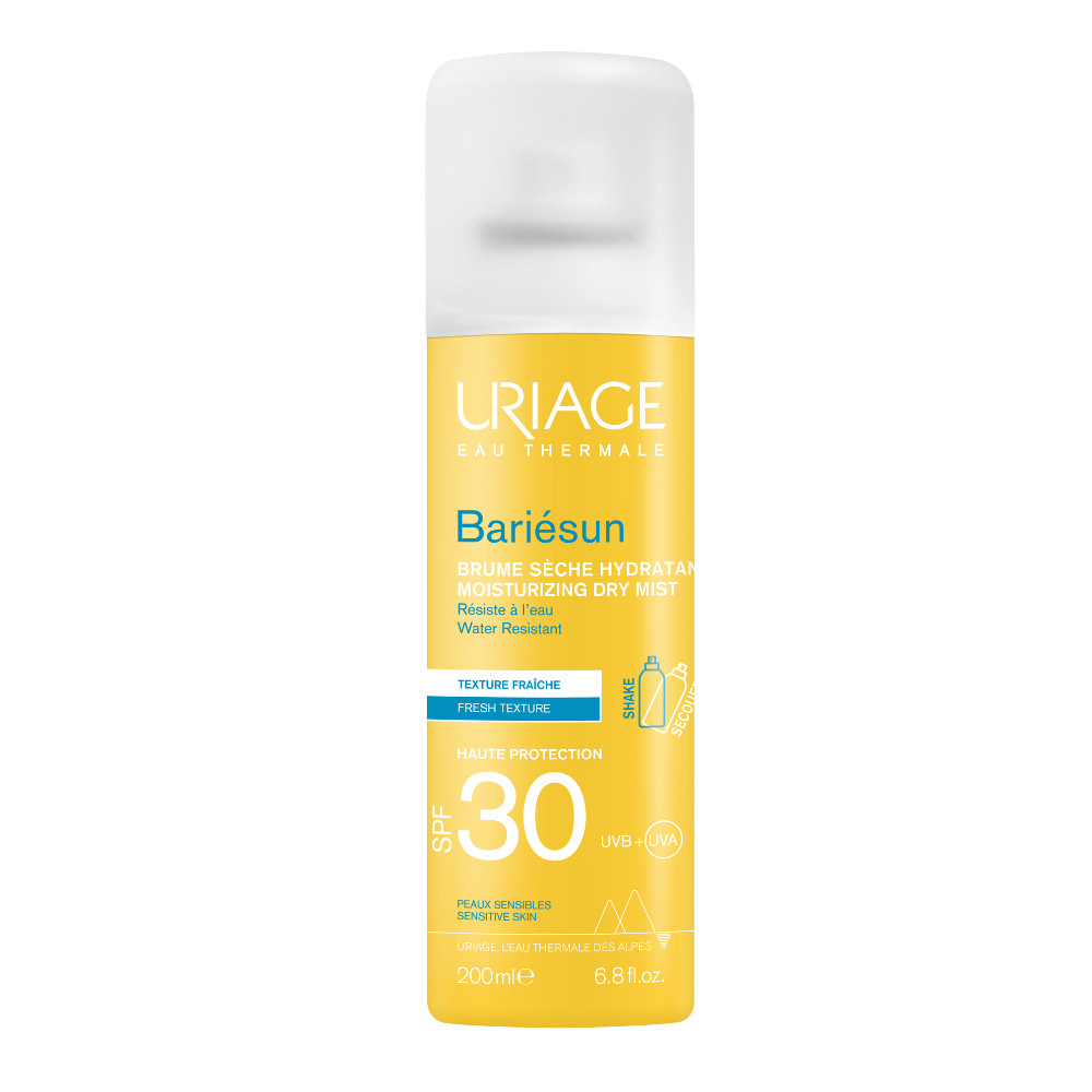 Bariesun spray uscat protectie solara spf30, 200ml, uriage