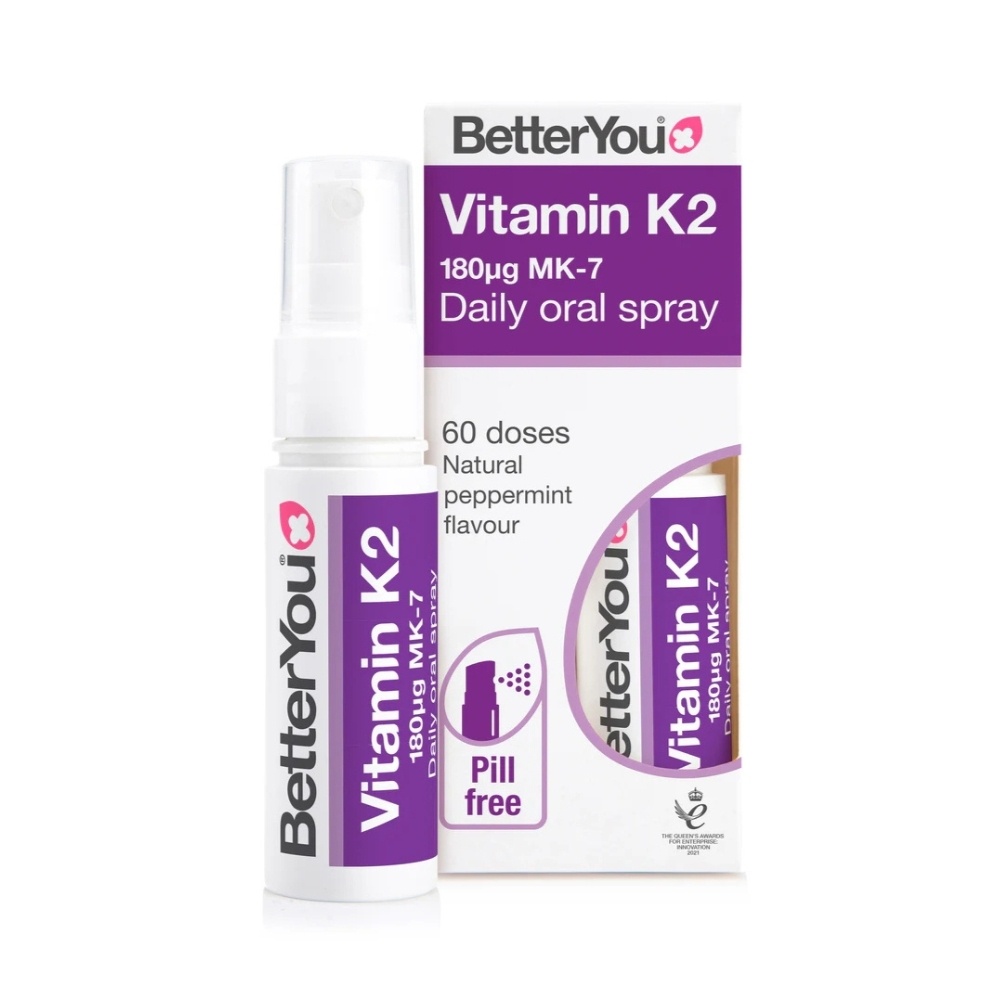 BetterYou spray oral cu vitamina K2 (MK-7), 25 ml