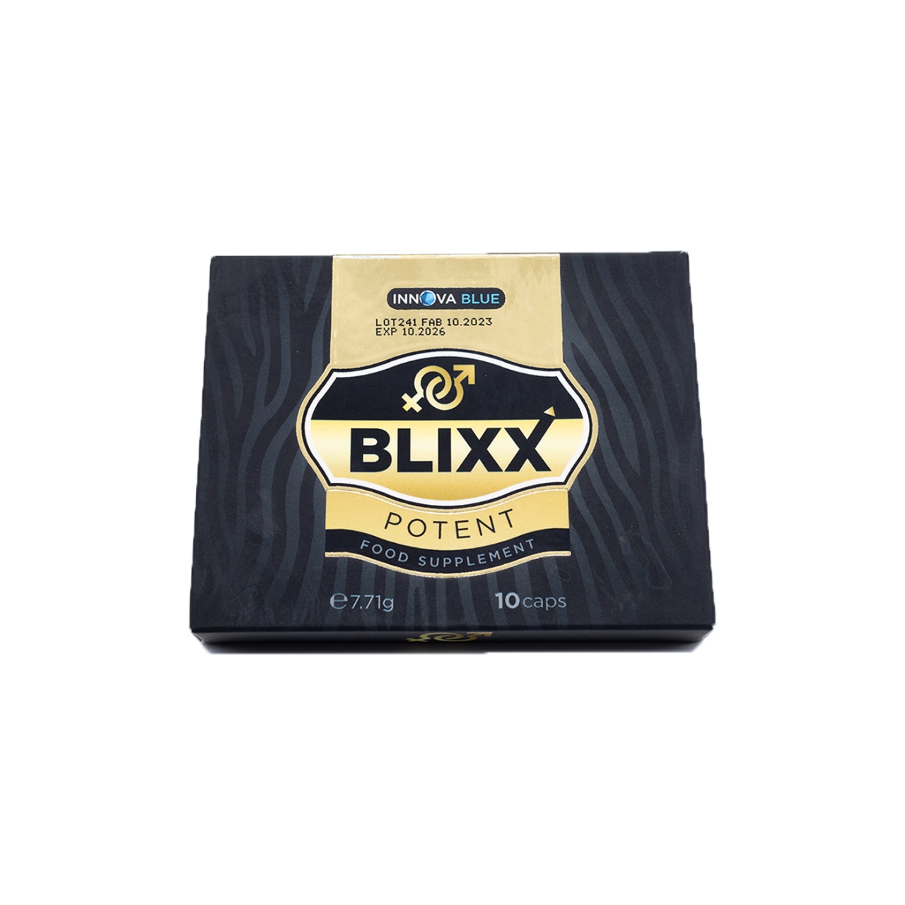Blixx Potent  Supliment natural pentru performanta sexuala  10 capsule