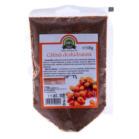 Cătină deshidratată, 100 g, Cârmită Classic