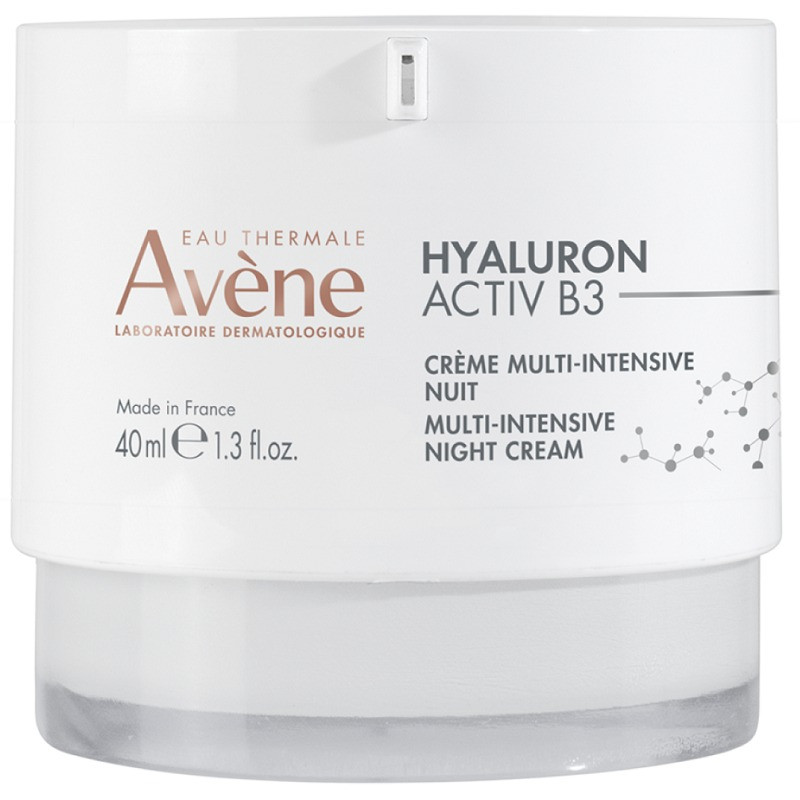 Crema de noapte multi-intensiva hyaluron activ b3, 40 ml, avene