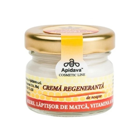 Cremă regeneranta de noapte, 30 ml, Apidava