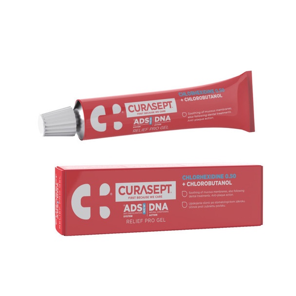 Curasept Gel Parodontal cu Clorhexidină - Aliviere Durere și Protecție Orală