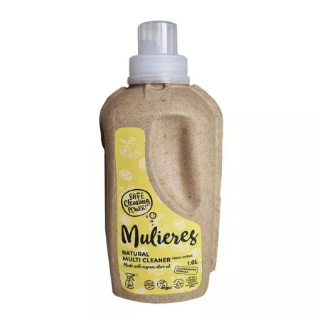 Detergent Natural Concentrat Mulieres Fresh Citrus, 1L - Curățenie Eficentă și Ecologică