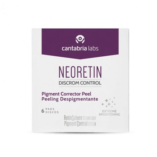 Dischete pigment feel neoretin discrom control 6 bucati, cantabria labs