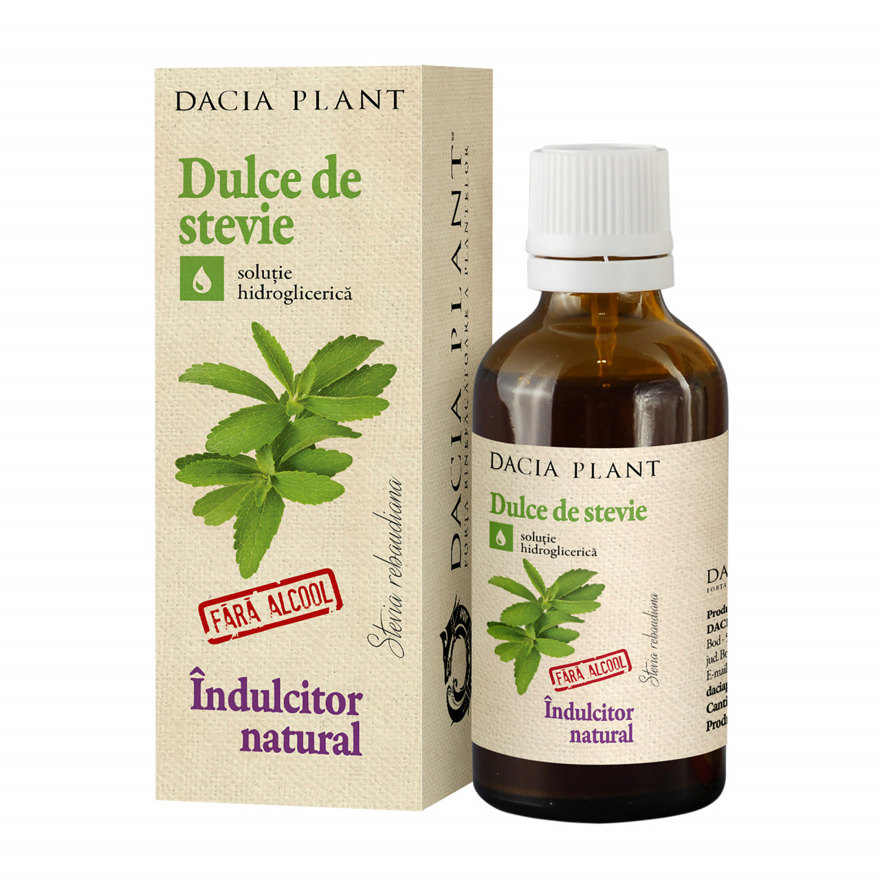 Dulce de stevie indulcitor 50ml (DaciaPl