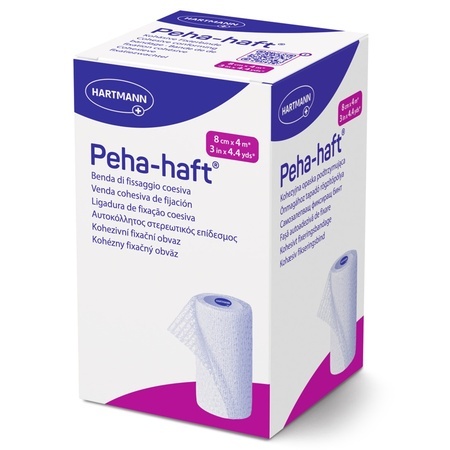 Fasa elastica autoadeziva Peha-haft, 8 cm x 4 m, Hartmann