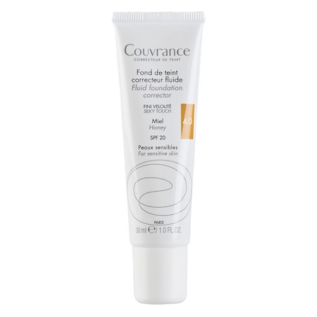 Fond de ten fluid avene couvrance 04 honey spf 20, 30 ml